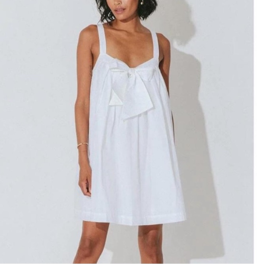 Cleobella / Strappy Bow-Front Mini Dress